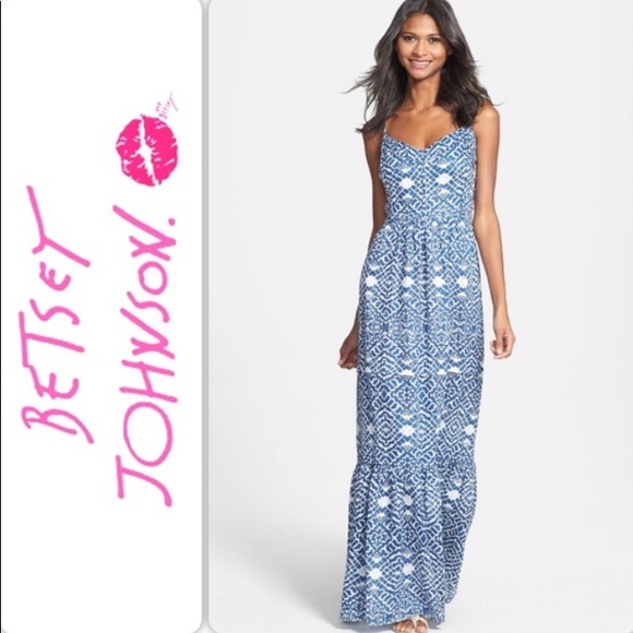 betsey johnson maxi dress